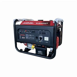 汽油單三相等功率發(fā)電機組 HJD8000T